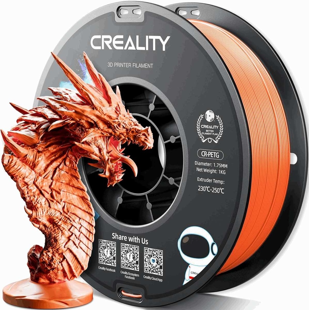 Creality CR-PETG Filament 1.0 kg - Orange
